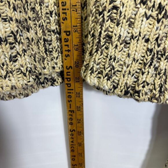 MEXX Multicolor Long Sleeve Cropped Turtleneck Knit Pullover Sweater Size XL - Picture 8 of 9